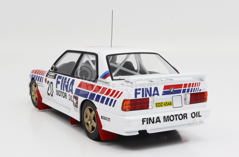 Ixo-models BMW 3-series M3 (e30) Team Bmw Fina N 20 1:18, bílá