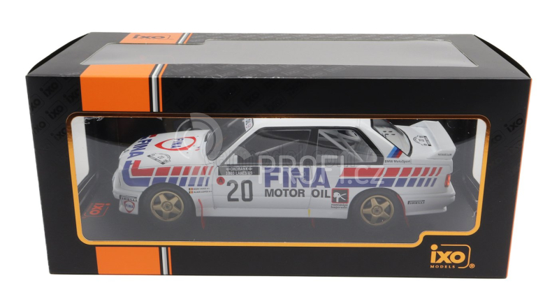Ixo-models BMW 3-series M3 (e30) Team Bmw Fina N 20 1:18, bílá