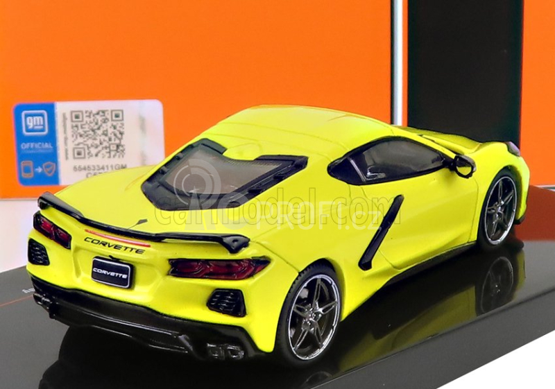 Ixo-models Chevrolet Corvette C8 Stingray Coupe 2020 1:43 Žlutá