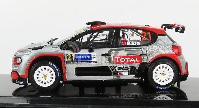 Ixo-models Citroen C3 R5 N 21 Rally Estonia 2020 M.Ostberg - T.Eriksen 1:43