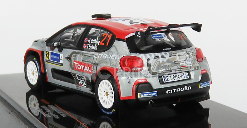 Ixo-models Citroen C3 R5 N 21 Rally Estonia 2020 M.Ostberg - T.Eriksen 1:43