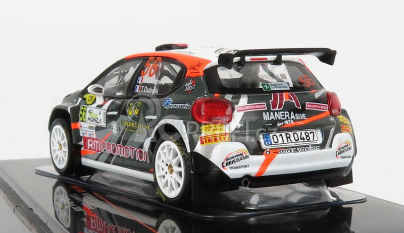 Ixo-models Citroen C3 R5 N 56 Rally Aci Monza 2020 S.Lefebvre - T.Dubois 1:43
