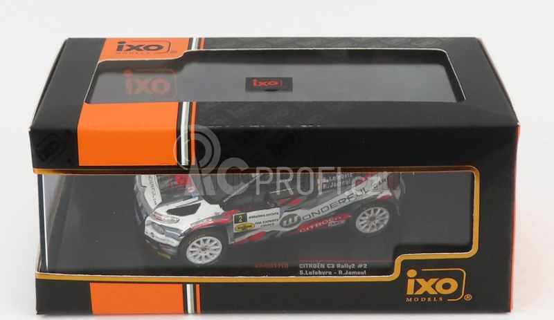 Ixo-models Citroen C3 Rally2 N 2 Winner Rally Condroz 2021 1:43