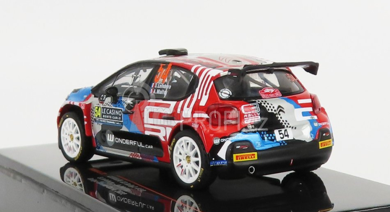 Ixo-models Citroen C3 Rally2 N 54 Rally Montecarlo 2022 S.Lefebvre - A.Malfoy 1:43