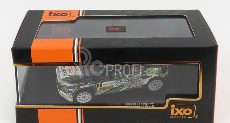 Ixo-models Citroen C3 Rally2 N 9 Rally Condroz 2021 1:43