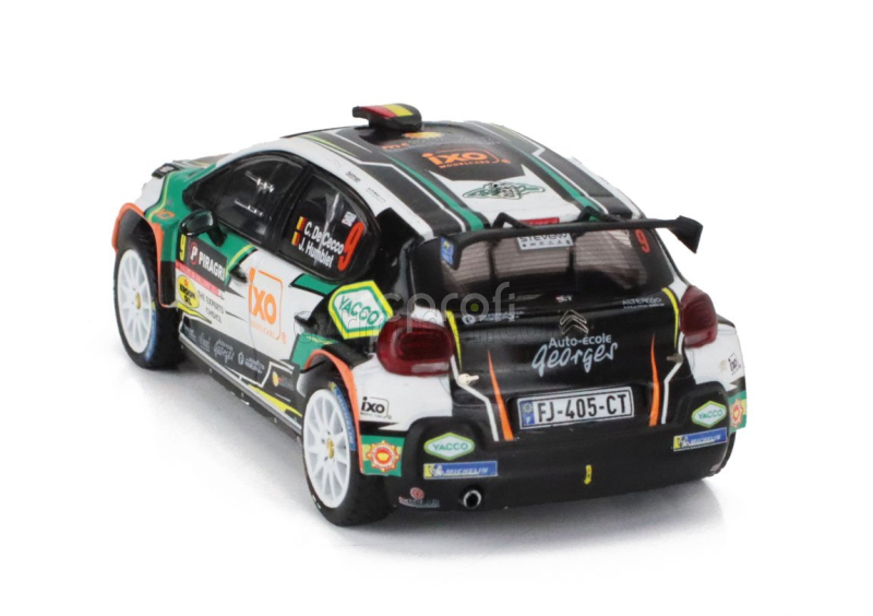 Ixo-models Citroen C3 Rally2 Team Ecurie Hesbaye N 9 Rally Wallonien 2024 Cedric De Cecco - Jerome Humblet 1:43 Různé