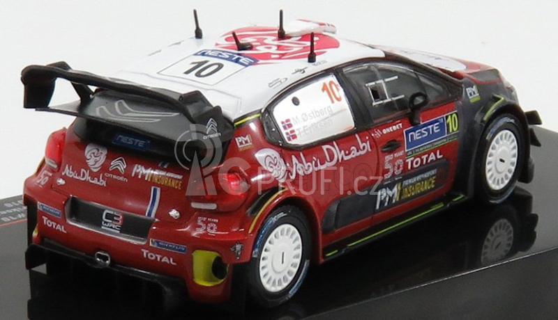Ixo-models Citroen C3 Wrc Abu Dhabi N 10 Rally Finland 2018 1:43