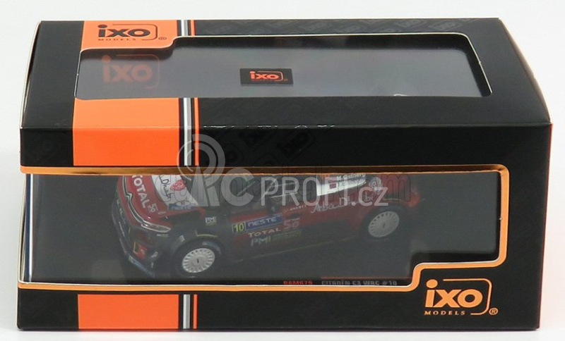 Ixo-models Citroen C3 Wrc Abu Dhabi N 10 Rally Finland 2018 1:43