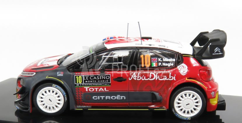 Ixo-models Citroen C3 Wrc Abu Dhabi N 10 Rally Montecarlo 2018 1:43