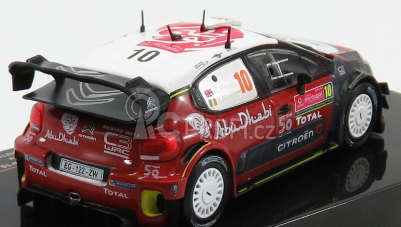 Ixo-models Citroen C3 Wrc Abu Dhabi N 10 Rally Portugal 2018 1:43