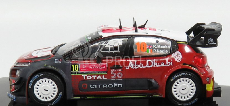 Ixo-models Citroen C3 Wrc Abu Dhabi N 10 Rally Portugal 2018 1:43