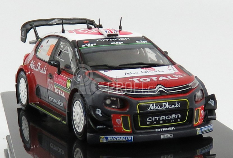Ixo-models Citroen C3 Wrc Abu Dhabi N 10 Rally Portugal 2018 1:43