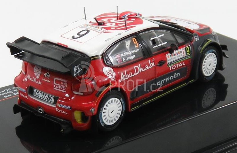 Ixo-models Citroen C3 Wrc Abu Dhabi N 9 Rally Sardegna 2017 1:43
