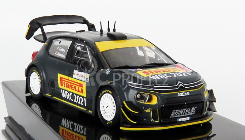 Ixo-models Citroen C3 Wrc N 20 Rally Sardegna Italy 2020 1:43, černá
