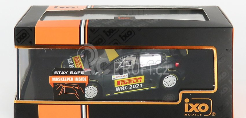 Ixo-models Citroen C3 Wrc N 20 Rally Sardegna Italy 2020 1:43, černá
