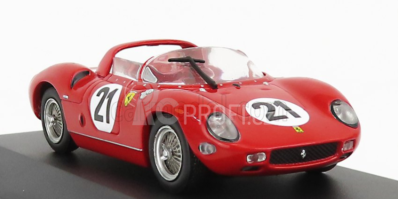Ixo-models Ferrari 250p Spider 3.0l V12 Team Ferrari Spa Sefac N 21 1:43, červená