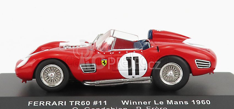 Ixo-models Ferrari 250tr Testarossa 3.0l V12 Spider N 11 1:43, červená
