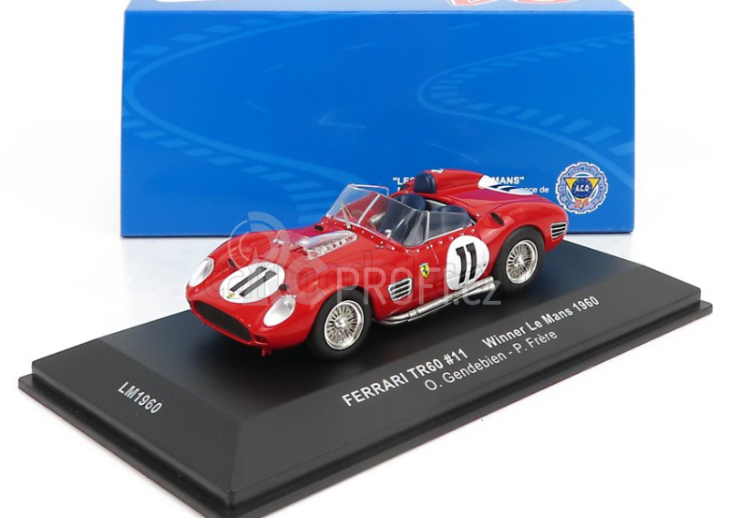 Ixo-models Ferrari 250tr Testarossa 3.0l V12 Spider N 11 1:43, červená