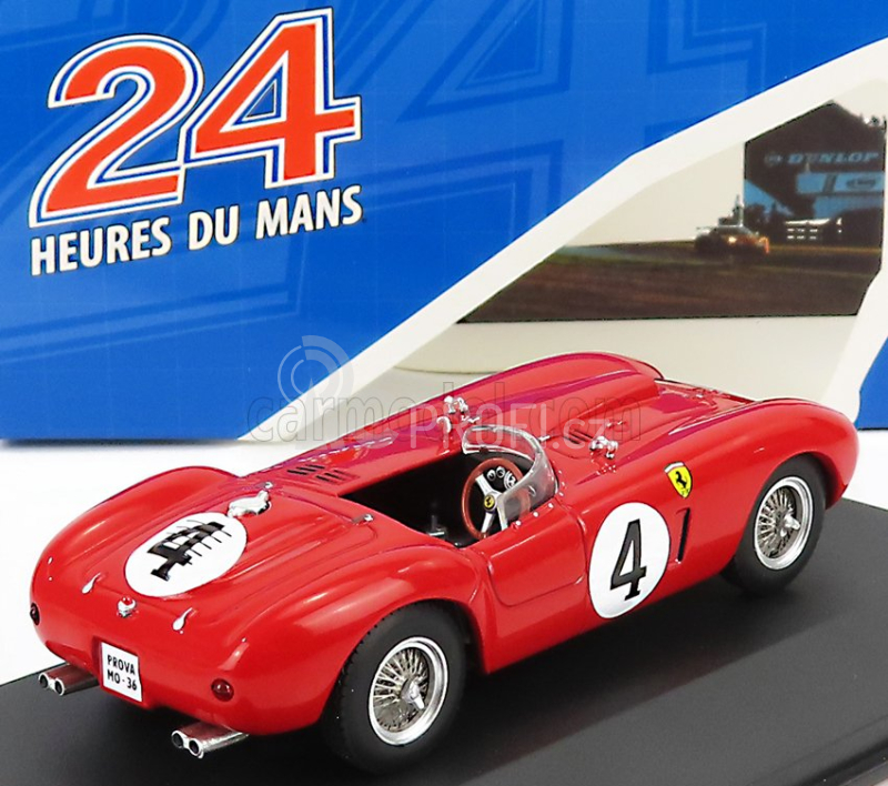 Ixo-models Ferrari 375 Plus 5.0l V12 Spider Team Scuderia Ferrari N 4 1:43, červená