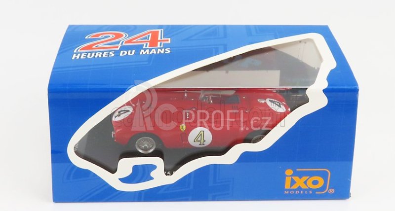 Ixo-models Ferrari 375 Plus 5.0l V12 Spider Team Scuderia Ferrari N 4 1:43, červená
