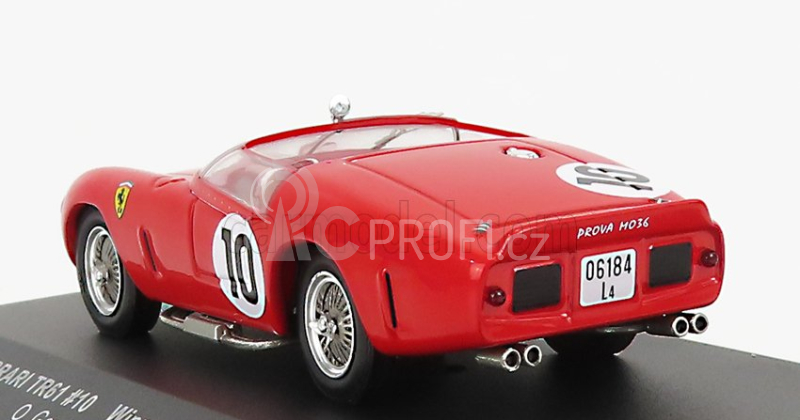 Ixo-models Ferrari Tri/61 3.0l V12 Team Sefac N 10 1:43, červená