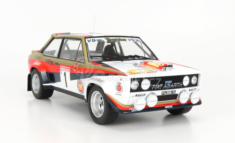 Ixo-models Fiat 131 Abarth N 1 Rally Hunsruck 1980 W.Rohrl - C.Geistdoerfer 1:18