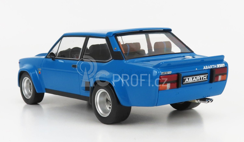 Ixo-models Fiat 131 Abarth (night Version) Base Rally 1980 1:18 Blue