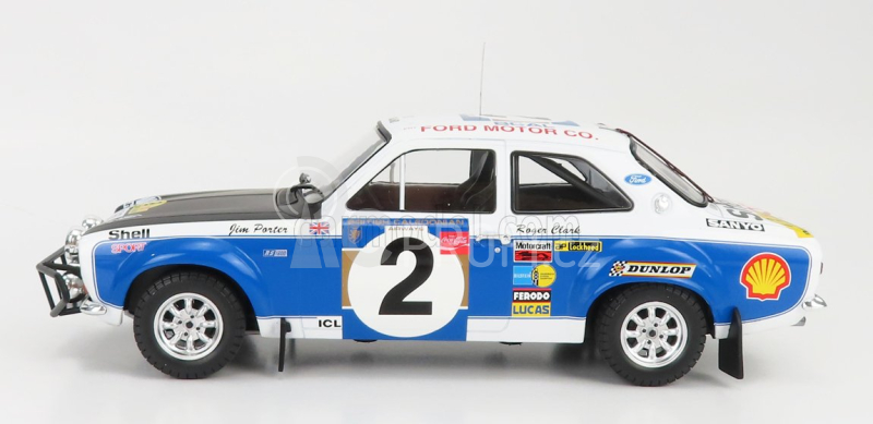 Ixo-models Ford england Escort Mki Rs 1600 (night Version) N 2 1:18