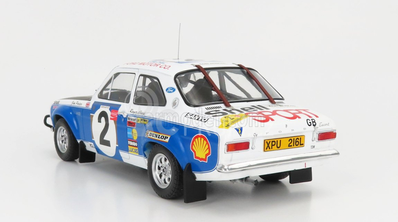 Ixo-models Ford england Escort Mki Rs 1600 (night Version) N 2 1:18
