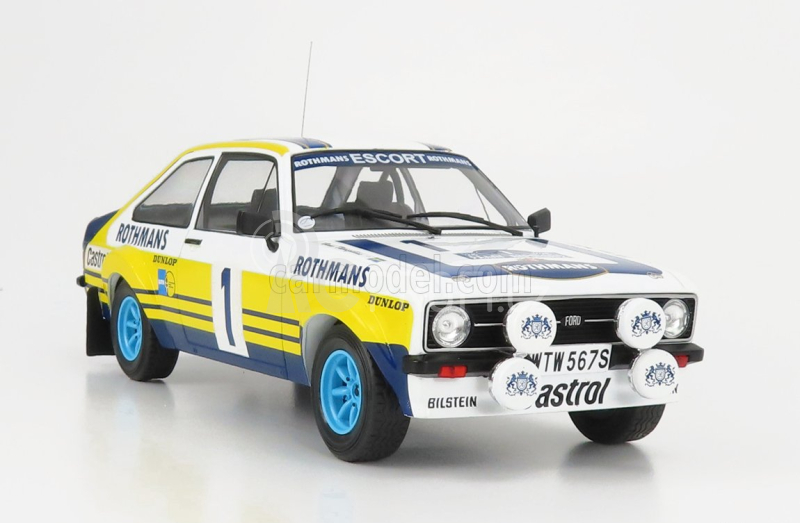 Ixo-models Ford england Escort Rs 1800 Mkii Team Rothmans N 1 1:18