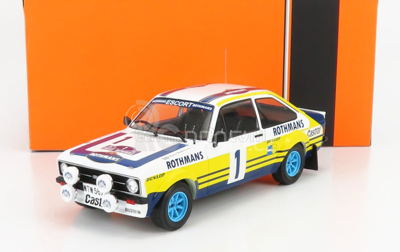 Ixo-models Ford england Escort Rs 1800 Mkii Team Rothmans N 1 1:18