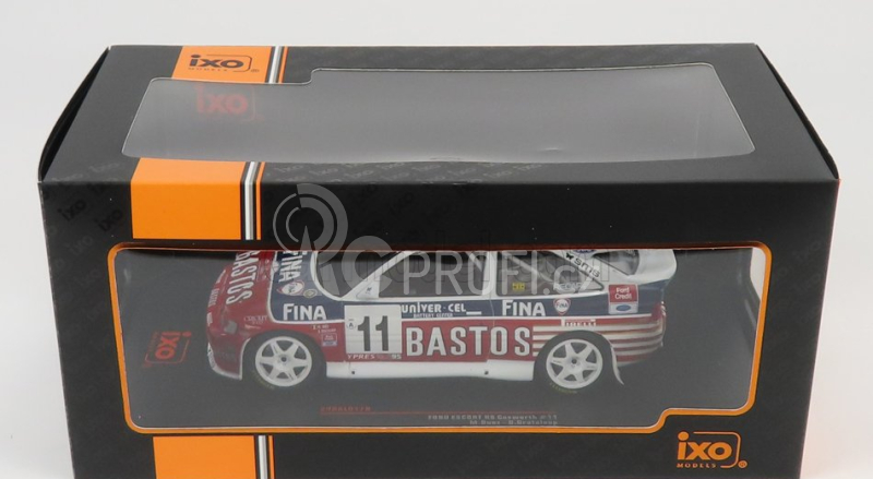 Ixo-models Ford england Escort Rs Cosworth Bastos N 11 Rally Ypres 1995 1:24