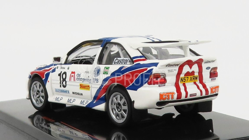 Ixo-models Ford england Escort Rs Cosworth N 18 Rally Bohemia 1996 1:43, bílá