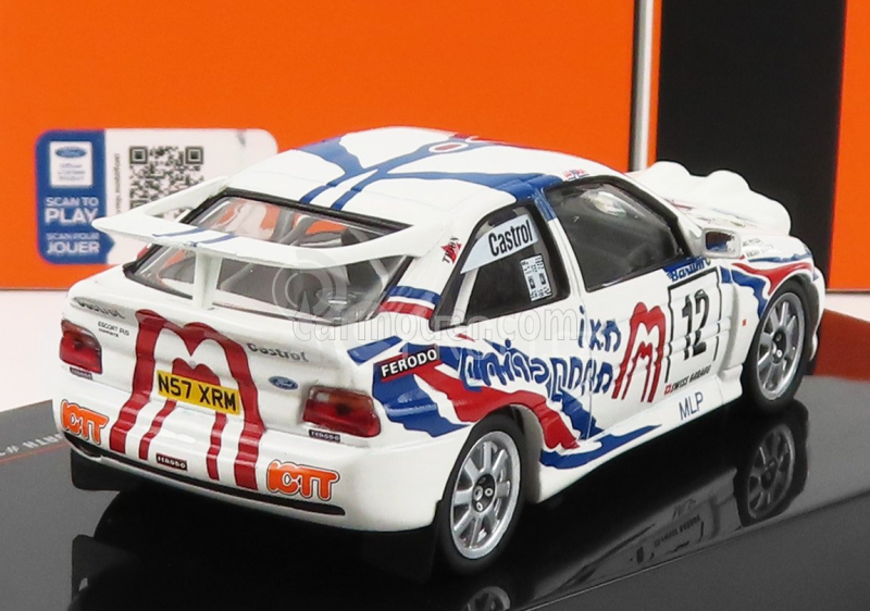 Ixo-models Ford england Escort Rs Cosworth (night Version) N 12 1:43, bílá