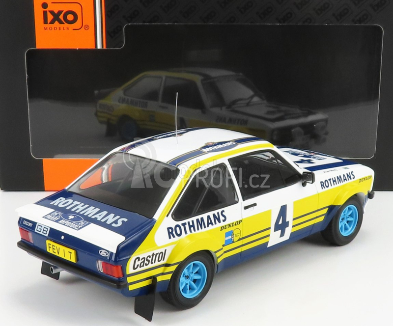 Ixo-models Ford england Escort Rs Mkii Team Rothmans N 4 1:18