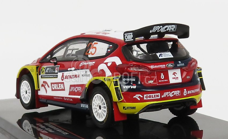 Ixo-models Ford england Fiesta R5 Mkii N 25 Rally Acropolis 2021 1:43, červená