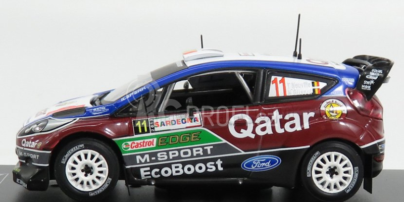 Ixo-models Ford england Fiesta Rs Wrc N 11 Rally Sardegna Italy 2013 1:43