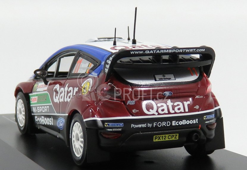 Ixo-models Ford england Fiesta Rs Wrc N 11 Rally Sardegna Italy 2013 1:43