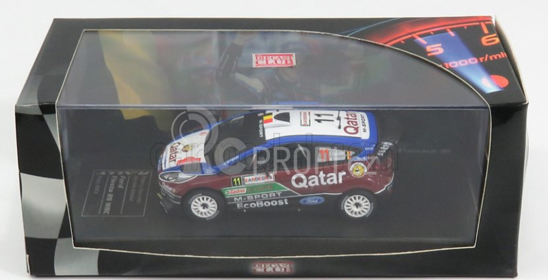 Ixo-models Ford england Fiesta Rs Wrc N 11 Rally Sardegna Italy 2013 T.neuville - N.gilsoul 1:43 Bordó Modrá Bílá