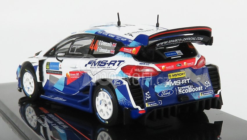 Ixo-models Ford england Fiesta Wrc N 44 Rally Estonia 2020 1:43, bílomodrá
