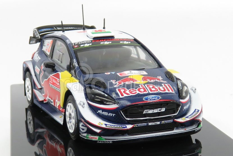 Ixo-models Ford england Fiesta Wrc Red Bull N 2 Rally De Portugal 2018 1:43