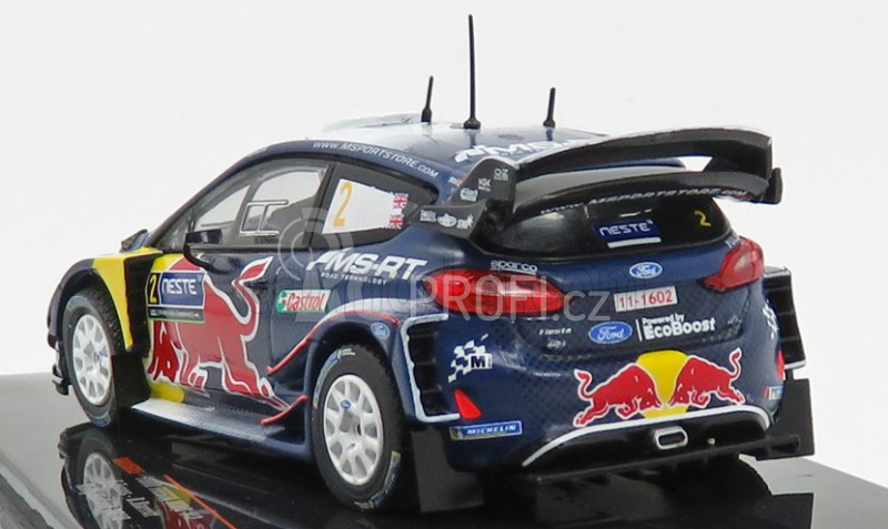 Ixo-models Ford england Fiesta Wrc Red Bull N 2 Rally Finland 2018 1:43