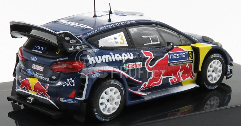 Ixo-models Ford england Fiesta Wrc Red Bull N 3 Rally Finland 2018 1:43
