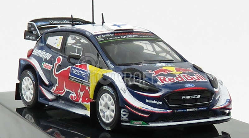 Ixo-models Ford england Fiesta Wrc Red Bull N 3 Rally Finland 2018 1:43
