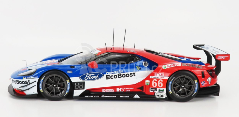 Ixo-models Ford usa Gt 3.5l Turbo V6 Team Ford Chip Ganassi Uk N 66 1:18