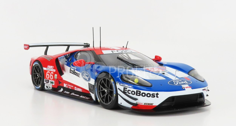 Ixo-models Ford usa Gt 3.5l Turbo V6 Team Ford Chip Ganassi Uk N 66 1:18