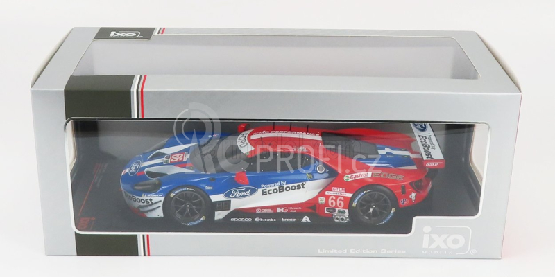 Ixo-models Ford usa Gt 3.5l Turbo V6 Team Ford Chip Ganassi Uk N 66 1:18