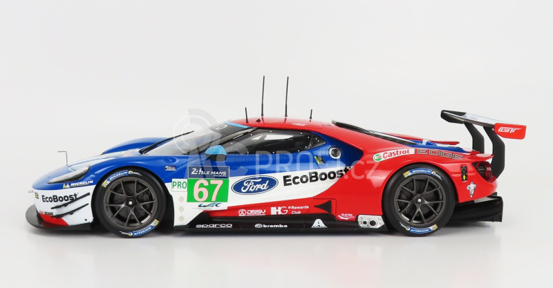 Ixo-models Ford usa Gt 3.5l Turbo V6 Team Ford Chip Ganassi Uk N 67 1:18