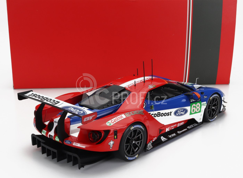 Ixo-models Ford usa Gt 3.5l Turbo V6 Team Ford Chip Ganassi Uk N 68 1:18