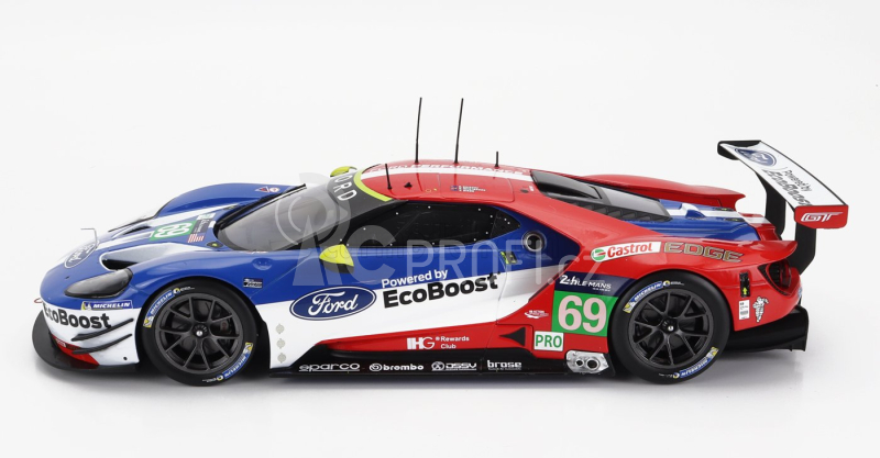 Ixo-models Ford usa Gt 3.5l Turbo V6 Team Ford Chip Ganassi Uk N 69 1:18